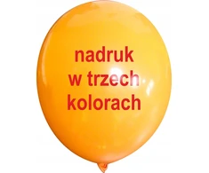 Reklaminiai balionai su 3 spalvų spauda, 200 vnt.