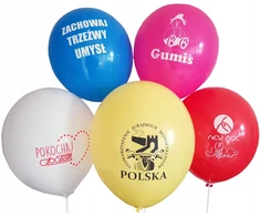 Reklaminiai balionai su logotipu, 300 vnt. + Dovanos