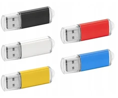 Reklaminis aliumininis Usb atmintukas Pd-19 graviruotas 1gb 10 vnt + nemokamai!