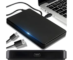 Retoo 2.5 colio standžiojo disko dėklas Usb 2.0 kabelis išorinis dėklas Sata Iii Ssd Hdd montavimas be įrankių standžiojo disko dėklas standžiajam diskui 7 mm 9.5 mm juodas