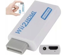Retoo Adapteris konverteris Wii į Hdmi baltas 1080p