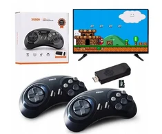 Retro televizinis žaidimas mini belaidė konsolė Hdmi 2 valdikliai 4600+ žaidimų
