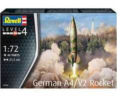 Revell Gmbh 03309 vokiška A4/v2 raketa, plastikinis modelio rinkinys, juoda ir balta, 1:72