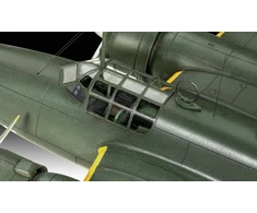 Revell Ki-21-ia Sally modelio rinkinys, 1:72 mastelis, 150 detalių, rankdarbių rinkinys nuo 12 metų, detalus modelis, tolimojo nuotolio bombonešis, autentiška kopija