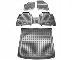 Rezaw Plast Guminis kilimėlių ir bagažinės įdėklo komplektas Ford S-max Ii nuo 2015 m., 5 vietų