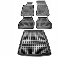 Rezaw Plast Guminis kilimėlių ir bagažinės kilimėlio komplektas Bmw 5 Serija E60 2003-2010 Sedan