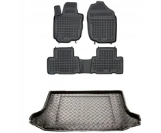 Rezaw-plast Toyota Rav4 Iii 2006-2012 europinė versija, 5 durų kilimėlių ir bagažinės kilimėlio komplektas