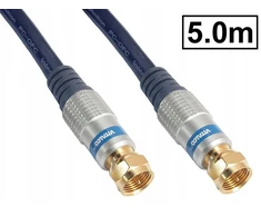 Rf antenos kabelis F/kištukas - F/kištukas hq Vitalco 5m