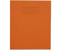 Rhino F8m 200x165 48 puslapių sąsiuvinis – oranžinis (10 vnt. pakuotė)