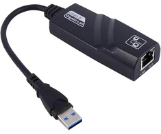 Richer-r usb 3.0 į rj45 gigabitinis tinklo adapteris, itin spartus išorinis tinklo kortelės (rj45) keitiklis, greitas eterneto adapteris 10/100 mbit, skirtas win7/win8/win8.1/mac/ios