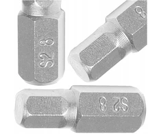 Richmann 10mm Imbus Hex Bit, 30mm Ilgis, S2 Plienas