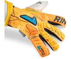 Rinat Egotiko Avengers Pro vartininko pirštinės suaugusiems, oranžinės, dydis 7