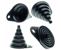 Ring Automotive Einparts Automotive silikoninis sulankstomas piltuvėlis - juodas