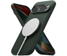 Ringke Onyx dėklas Google Pixel 9 Pro, Magsafe, tamsiai žalias