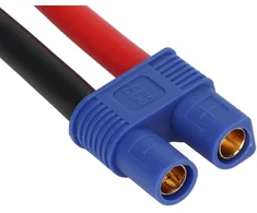 Ritoeasysports Ec5 tėtis į Ec3 mama 12awg Ec5 tėtis į Ec3 mama adapterio laidas, skirtas akumuliatoriaus ir Esc prijungimui Rc automodeliams, orlaivių modeliavimo priedai