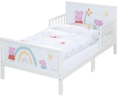 Roba lovelė su „peppa Pig“ tema 70 x 140 cm su patalyne
