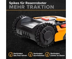 Robo Claws Nerūdijančio plieno smaigai robotams vejapjovėms Worx L/vision