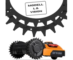 Robo Claws Nerūdijančio plieno smaigai robotams vejapjovėms Worx L/vision