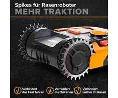 Robo claws robotizuoto vejapjovės spygliai, pagaminti iš aliuminio, skirti worx landroid plus modeliams, 3 mm, skersmuo 220 mm, robotizuoto vejapjovės priedai su 12 nerūdijančio plieno varžtų, nuvalyti spygliai