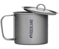 Rockland titano kelioninis puodelis su dangteliu 600ml