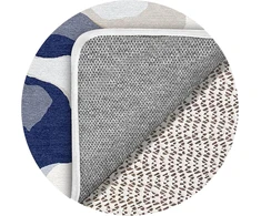 Rose Home Fashion neslystantis kilimėlis kilimui, neslystantis paklotas, atsparus vandeniui, neslystantis kiliminis kamštis, neslystantis kilimėlis, gali būti kerpamas pagal dydį automobilio bagažinei, stalčiams, lentynai, padėklui, virtuvei, 150 cm, apva
