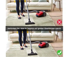 Rose Home Fashion neslystantis kilimėlis kilimui, neslystantis paklotas, atsparus vandeniui, neslystantis kiliminis kamštis, neslystantis kilimėlis, gali būti kerpamas pagal dydį automobilio bagažinei, stalčiams, lentynai, padėklui, virtuvei, 150 cm, apva