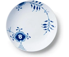 Royal Copenhagen Mėlyna Fluted Mega lėkštė, skersmuo 25 cm, porcelianas, balta/mėlyna, 1016905