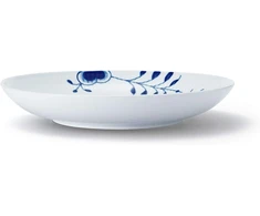 Royal Copenhagen Mėlyna Fluted Mega lėkštė, skersmuo 25 cm, porcelianas, balta/mėlyna, 1016905
