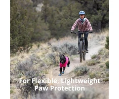 Ruffwear Hi &amp; Light šunų batai, pora, aukščiausios kokybės šunų batai, kvėpuojantys batai takams, šunų bėgimo batai ir batai laipiojimui arba sužeistoms letenoms, apsauga nuo karšto ar šalto oro, 8.3 cm, River Rock Žalias
