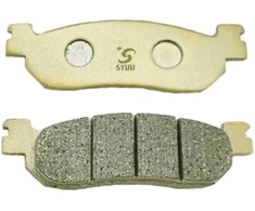 S Syuu vario pluošto motociklų stabdžių kaladėlės galinės, tinka yamaha Yzf R6 600 Rr (1999-2002) Yzf R1 1000 (2002-2003) Fa275r