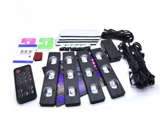 Safego Automobilio salono apšvietimas Rgb Led