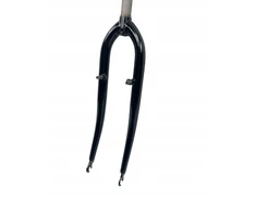 Šakė 28'' x 1'' x 240 mm, juoda srieginė v-brake
