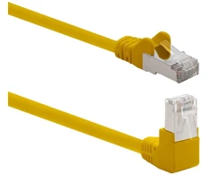 Šakotuvas 1attack.de Cat.6 tinklo kabelis (sftp Pimf) 1000mbit/s Rj 45, 90 laipsnių kampo jungtis, suderinama su Cat5 Cat5e Cat6 Cat6a Cat7 Cat7a Cat8