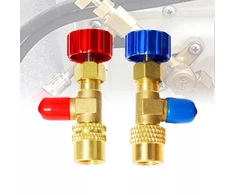 Šalto įpurškimo vožtuvų rinkinys R410a R22 adapteris 1/4"-5/16"