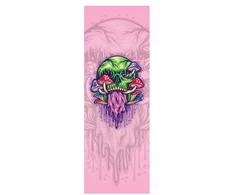 San-drew atspausdintas audinys gultui Classic Deckchair Skull4 Nuimamas Kn81