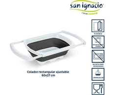 San Ignacio Kinvara Collection reguliuojamas sulankstomas stačiakampis koštuvas