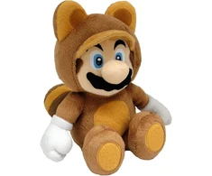 Sanei Boeki Co Super Mario Bros 21 cm oficialus Sanei Tanooki Mario pliušinis žaislas