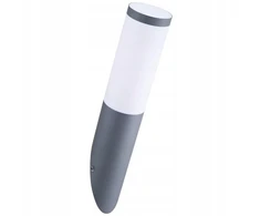 Sanico Polux sieninis šviestuvas fasadinis kampinis Oslo E27 40cm Ip44 pilkas 300935