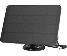 Saulės baterijos įkroviklis, skirtas Ring Spotlight Cam ir Ring Stick Up Cam, Ip65 vandeniui atspari saulės baterija su 5v 10w įkrovimu, 3 m ilgio kabelis (csp4w-dc-b)