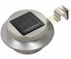 Saulės energija įkraunami lauko LED šviestuvai, 6vnt., 12cm