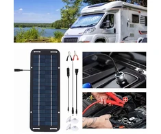 Saulės įkroviklis su Usb, 60 w., 12 v.
