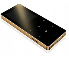 Vaizdo grotuvas Savio Mp4 grotuvas Ravo T5 16gb bluetooth garsiakalbis mp3 auksinis