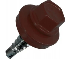 Savisriegiai varžtai stogo dangai su poveržle 4,8x20 ral8012