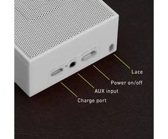 Kompiuterio kolonėlės Sbs ttsquarespeakerbtw bluetooth garsiakalbis, baltas
