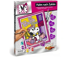 Schipper 609440725 Peanuts Belle a Paris piešimas pagal skaičius ant kartono