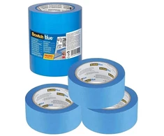 Scotchblue Premium dažytojo maskavimo juosta įvairiems paviršiams, 48 mm x 41 m - Scotch juosta dažymo darbams ir dekoravimui, skirta dažymui, lakavimui, renovacijai - maskavimo juosta / maskavimo juosta - 3 vnt. pakuotė