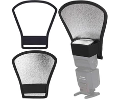 Seababoo 3 vnt. blykstės atšvaitas universalus blykstės sklaidytuvas nešiojamas atšvaitas ant kameros softbox sklaidytuvas speedlite blykstės sklaidytuvas softbox blykstė gali būti montuojama su atšvaito sklaidytuvu