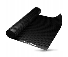 Secco profiliuota pamatų plėvelė vertikaliai pamatų izoliacijai 400g 1m x 20mb