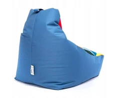 Sėdmaišis Sako Xxl pufas-sofa-fotelis Ecopuf Keiko M Outdoor Mix/m17 spalvos sodui terasai