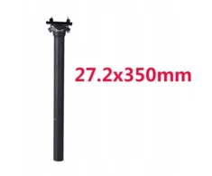 Sėdynės atrama Elite One Carbon, matinė, 350x27,2 mm – lengva, 125 g